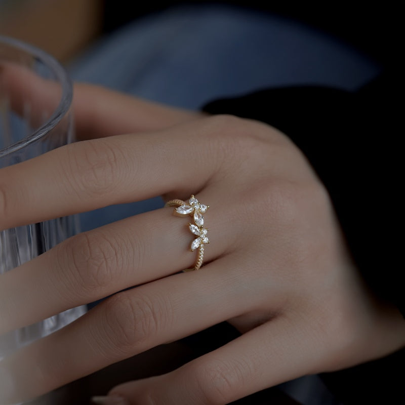 +INAYA BUTTERFLY RING - GOLD PLATED (SHIPS SEPT30TH)