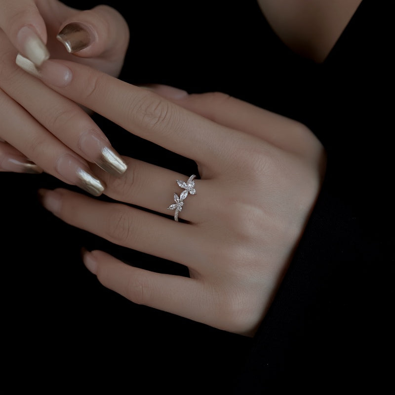 +INAYA BUTTERFLY RING (SHIPS SEPT 30TH)
