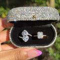 +KCJ BUNDLE - Double Heart Ring & Ariana Ring