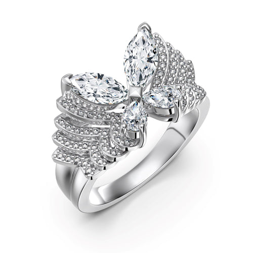 +AMERIE BUTTERFLY RING