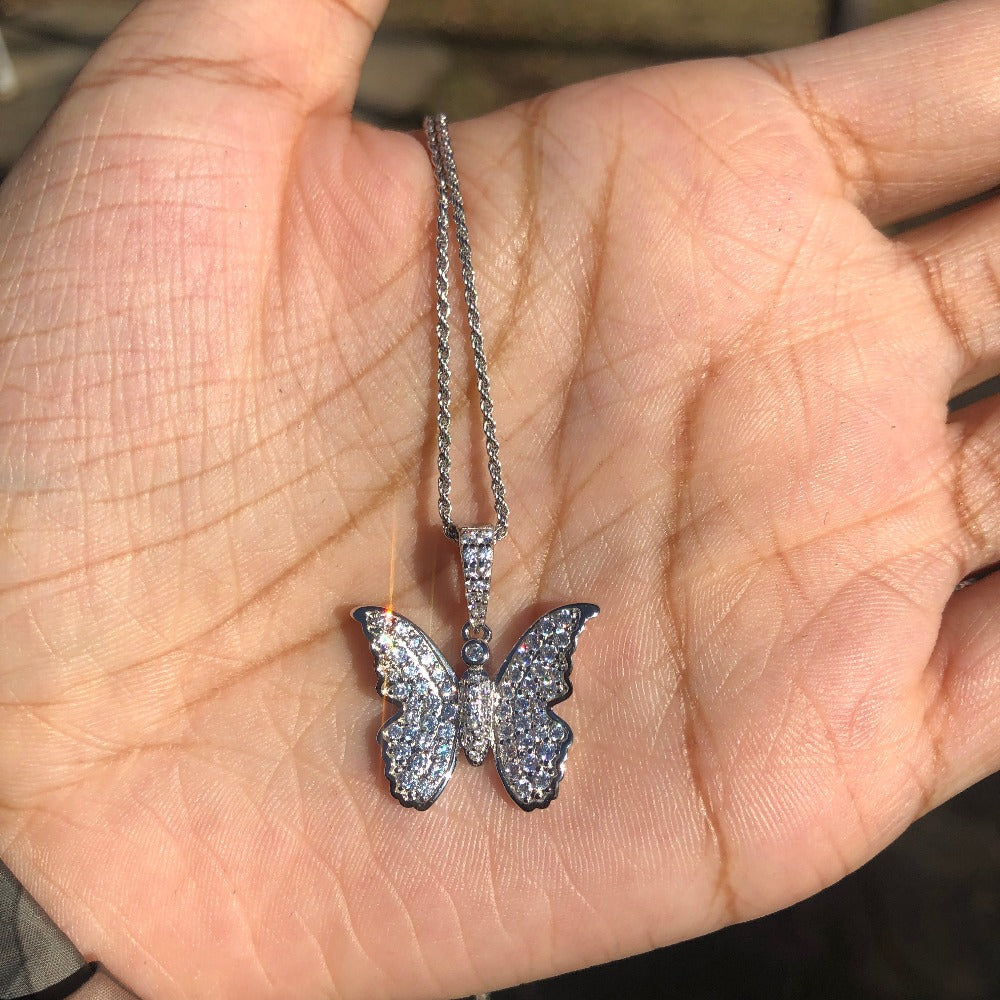 +MIYAH BUTTERFLY NECKLACE