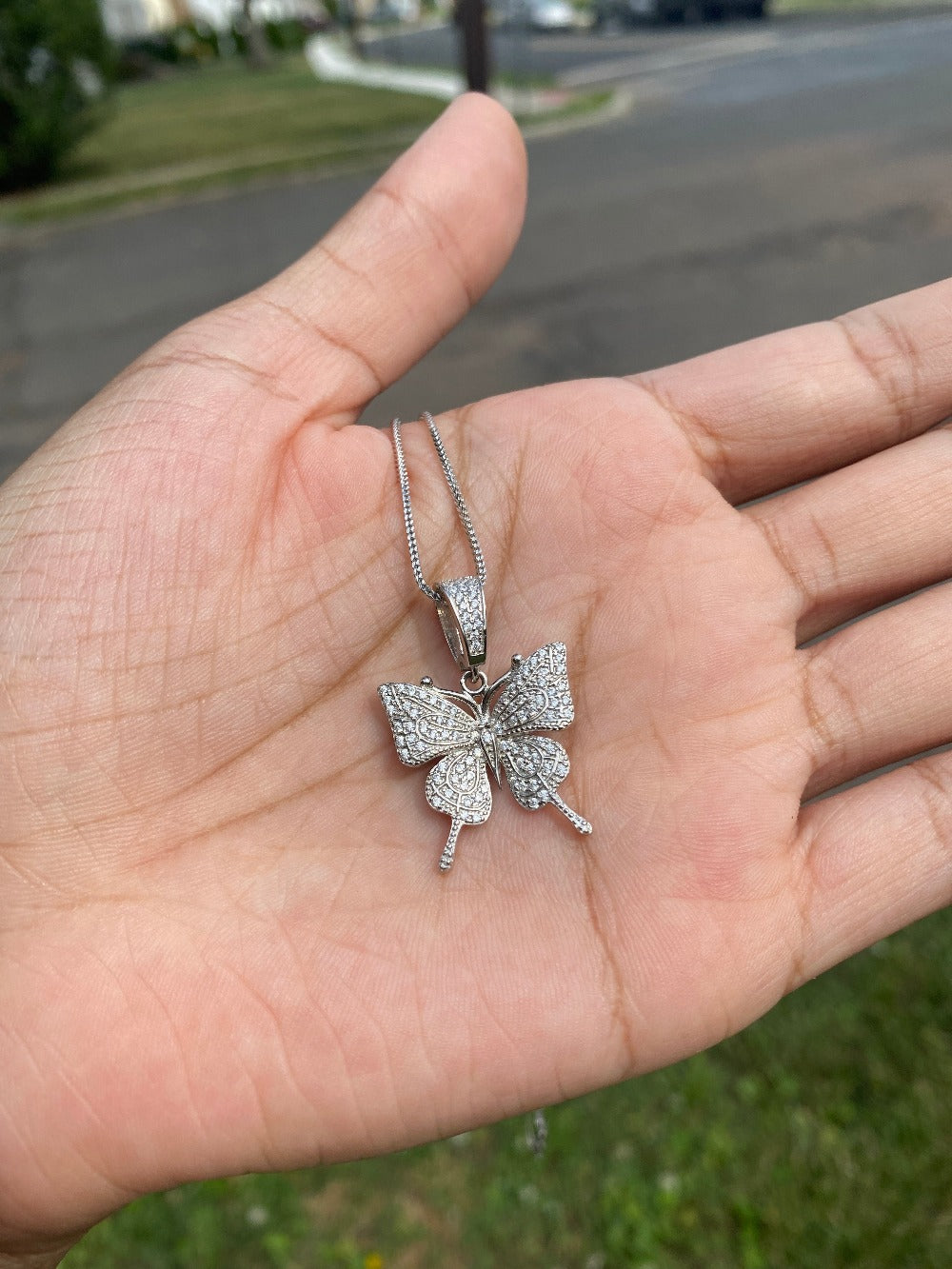 Chloe butterfly necklace Clearance